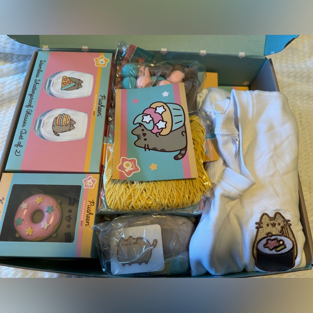Pusheen winter 2020 complete box new large